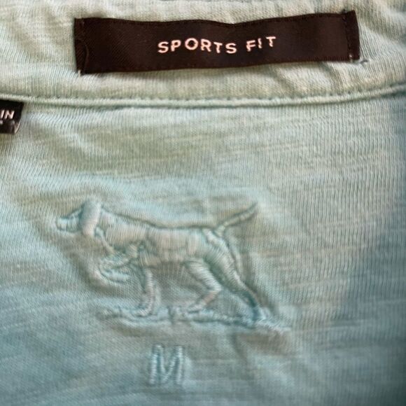 Large Rodd & Gunn Teal Performance Polo - Picture 2 of 5